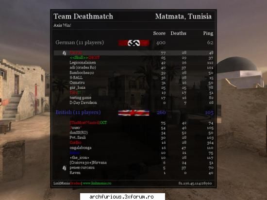 vreau si yooooo in af. m-ai vazut p sv clanului am jucat prost ti-am dat melee ^^ coleg de clasa cu