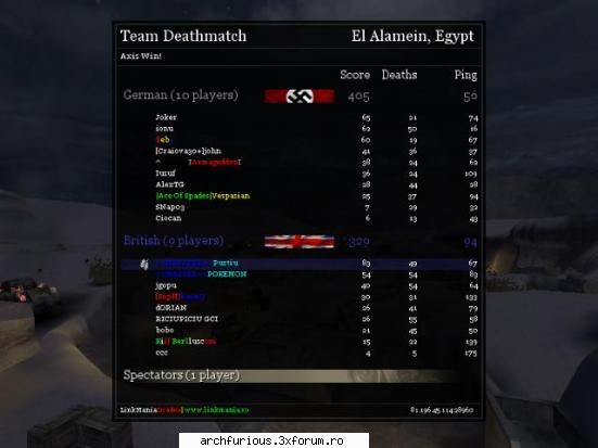 Solicitari (joining requests) - salut furioshilor,va las o poza si imi - Inscriere in clanul [ArchFurious]